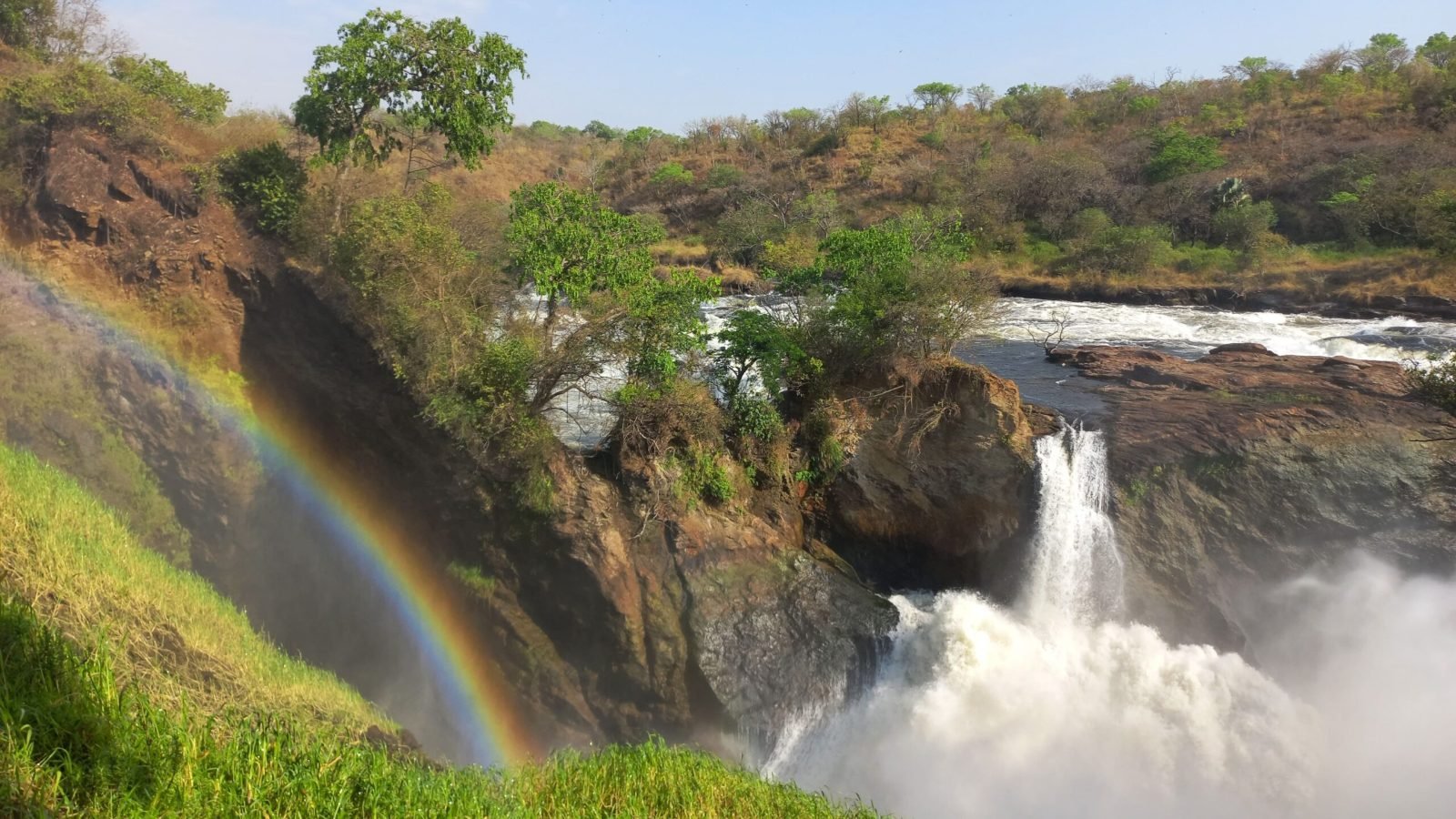 Murchison Falls on the Victoria Nile